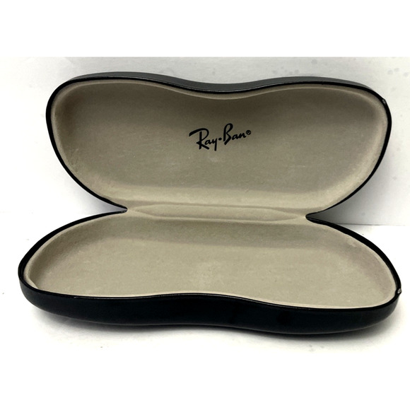 Ray-Ban Black Medium Hard Side Aviator Clamshell Eyeglass Sunglass CASE ONLY - Picture 1 of 6